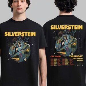 Silverstein 25 Years Of Noise Tour North American 2025 The Last Change T Shirt81